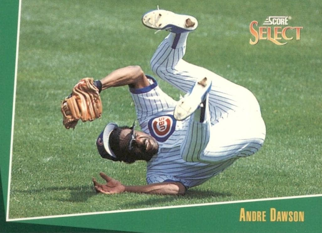 Andre Dawson 1993 panini Select