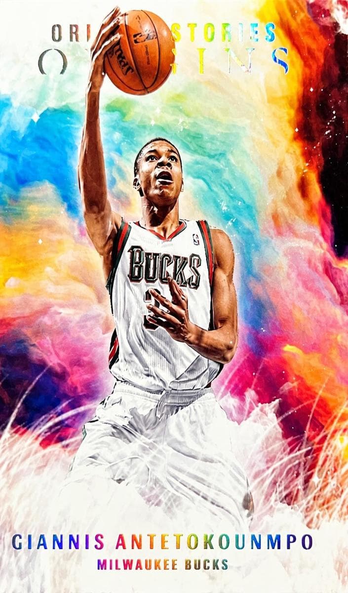 Giannis Antetokounmpo 2021 panini Panini Origins
