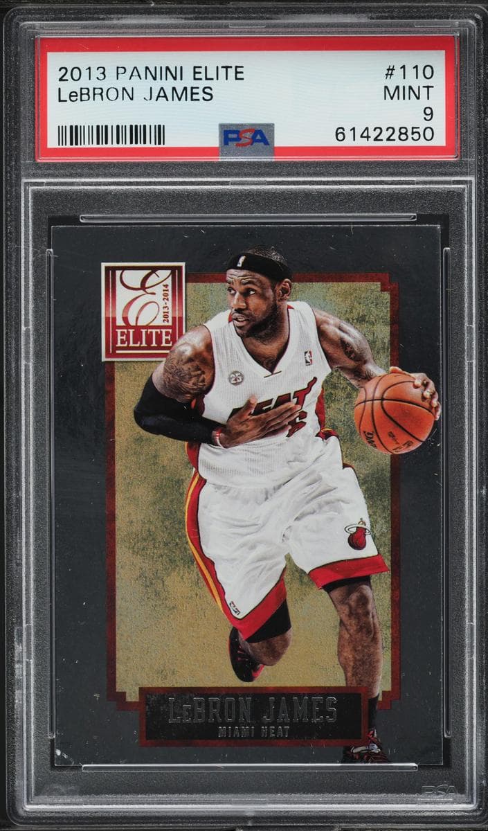 LeBron James 2013 panini