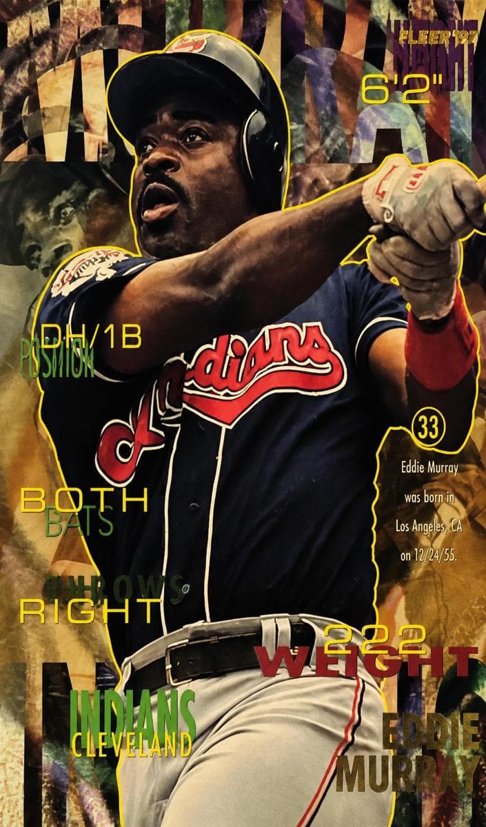 Eddie Murray 1995 fleer Fleer