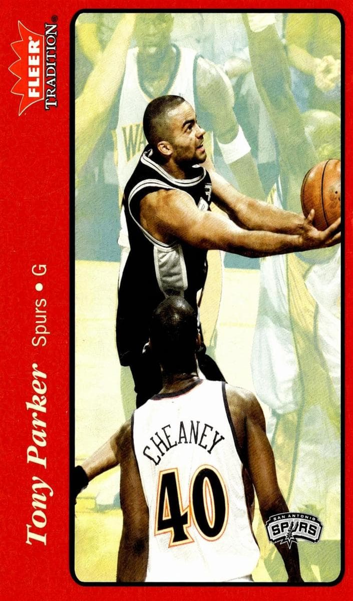 Tony Parker 2004 fleer Fleer Tradition