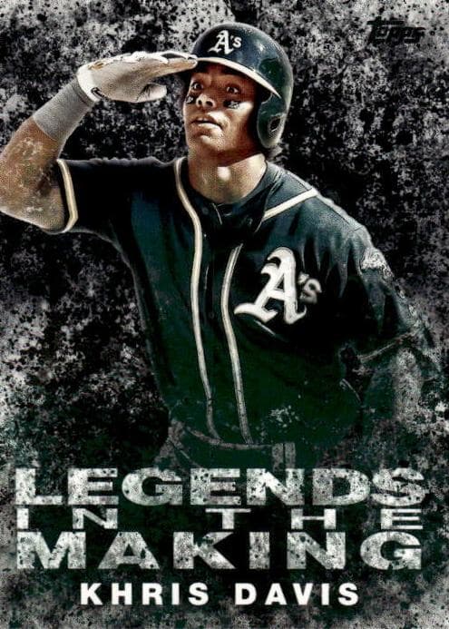 Khris Davis 2018 topps Topps Update