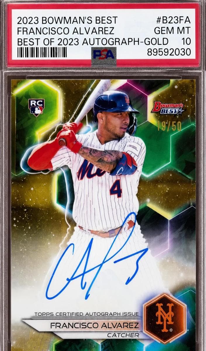 Francisco Alvarez 2023 bowman