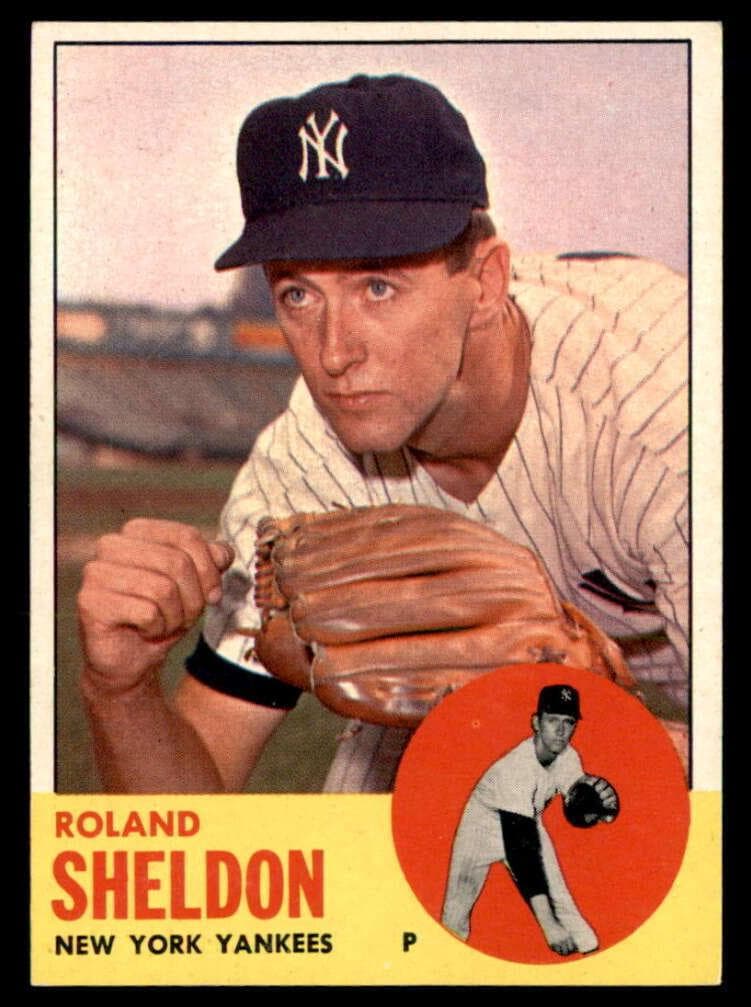 Roland Sheldon 1963 topps Topps