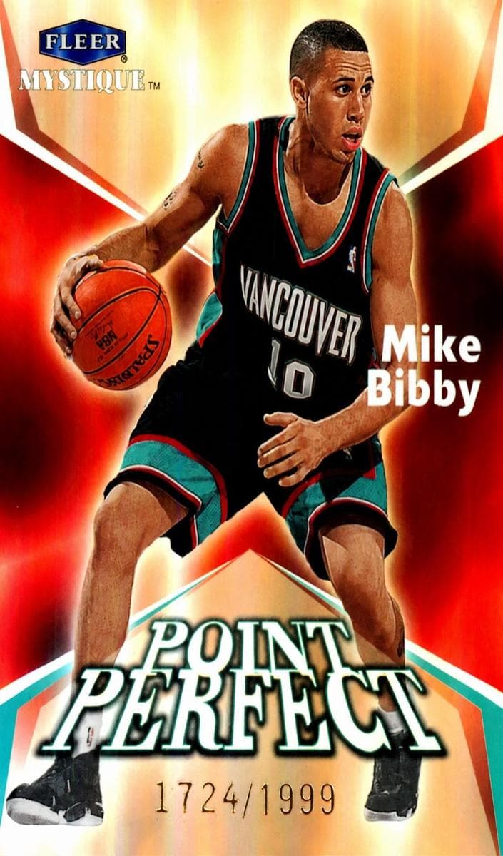 Mike Bibby 1999 fleer Mystique