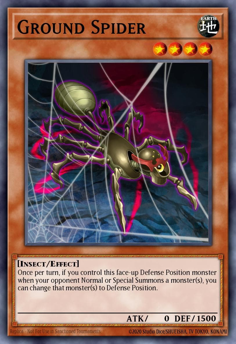 Ground Spider 2009 Yu-Gi-Oh! Stardust Overdrive