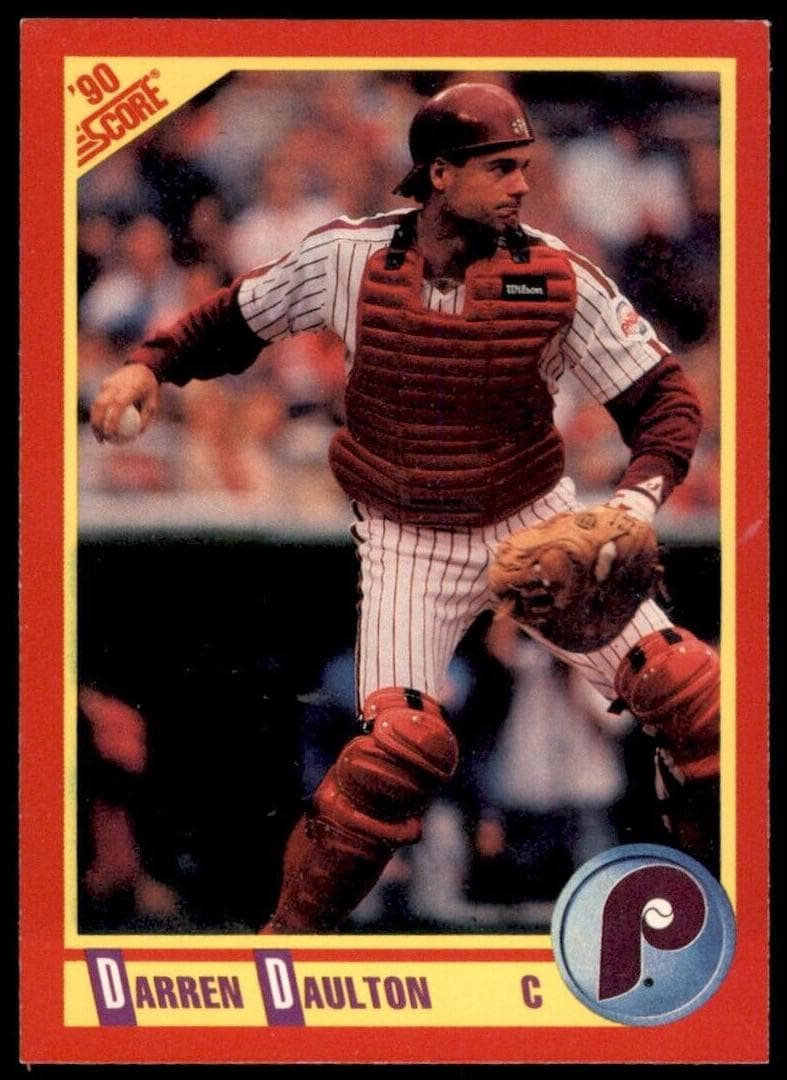 Darren Daulton 1990 panini Score