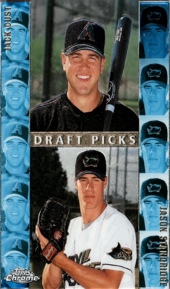 Jack Cust 1998 topps Chrome