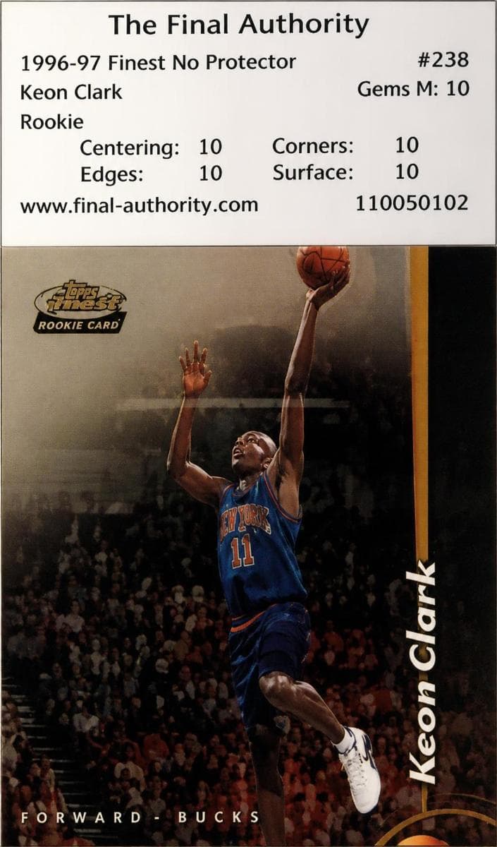 Keon Clark 1998 unknown Finest