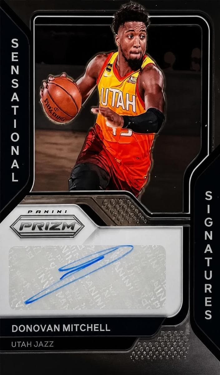 Donovan Mitchell 2020 panini Panini Prizm