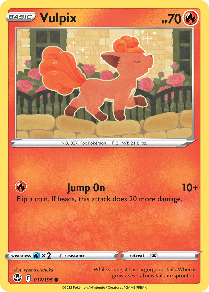 Vulpix 2022 Pokemon