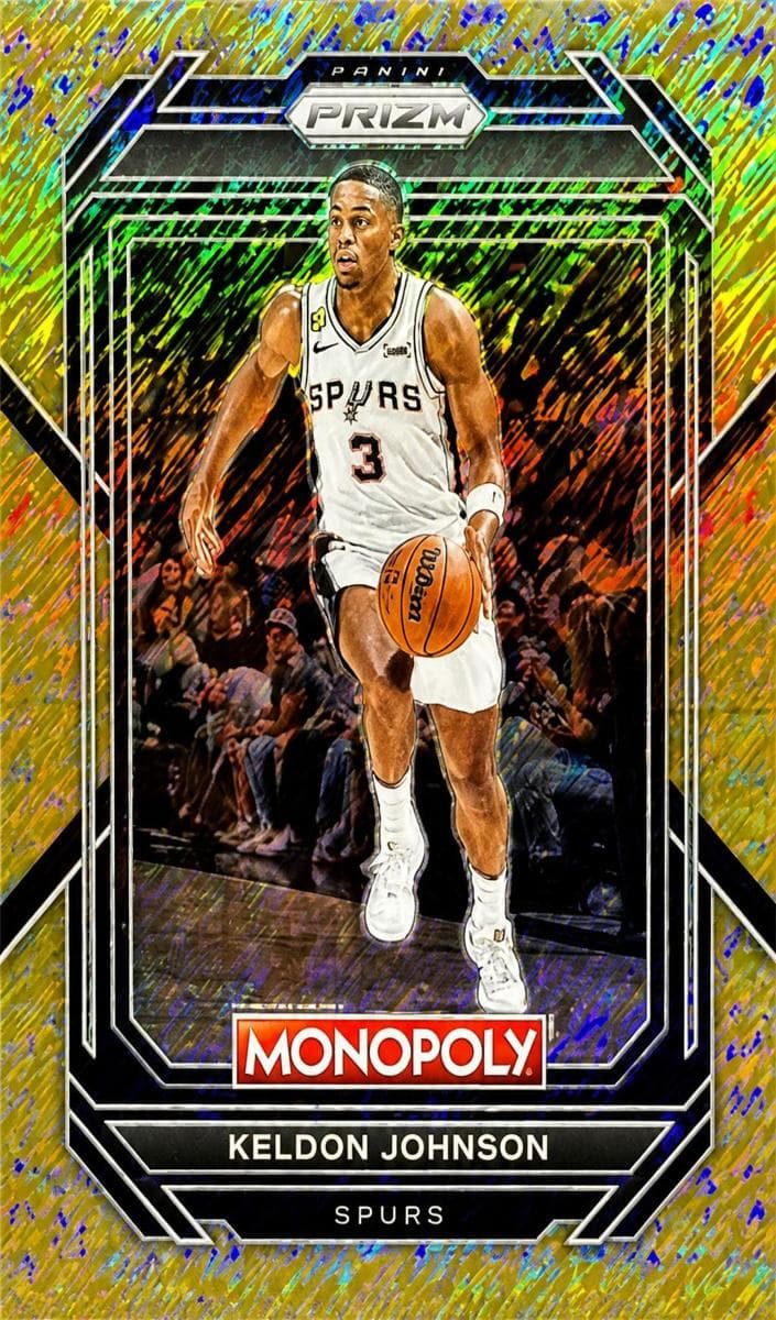 Keldon Johnson 2022 panini Panini Prizm Monopoly