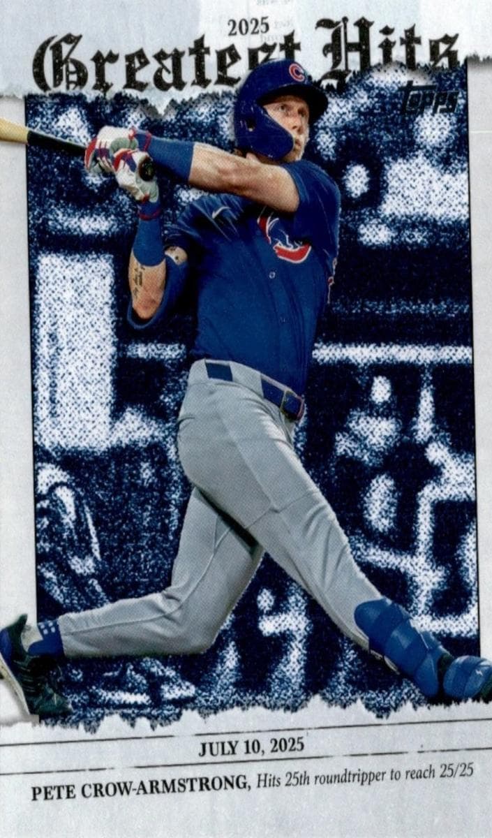 Pete Crow-Armstrong 2026 topps Topps