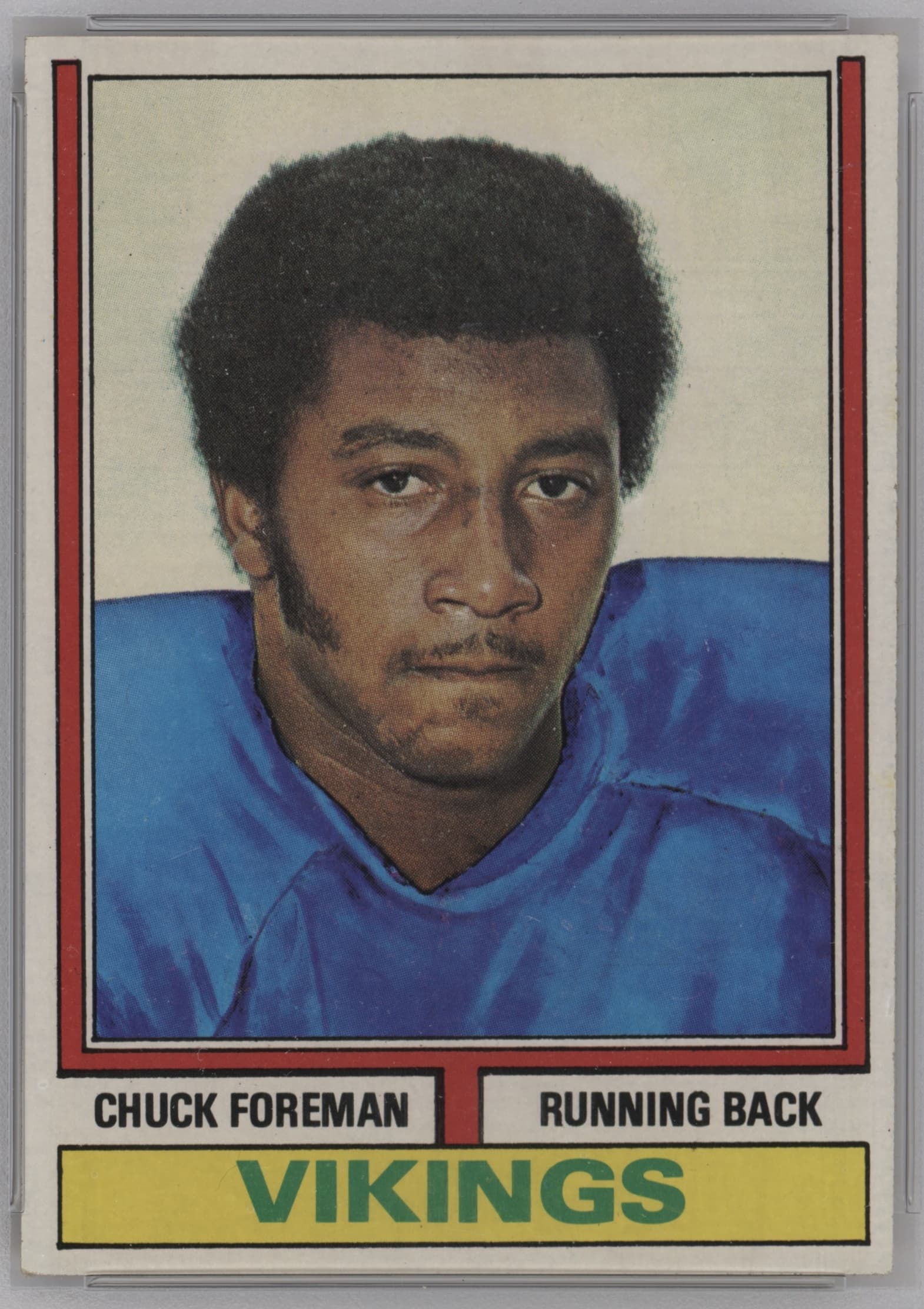 Chuck Foreman 1974 topps Topps