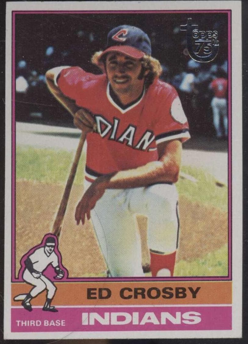 Ed Crosby 1976 topps Topps