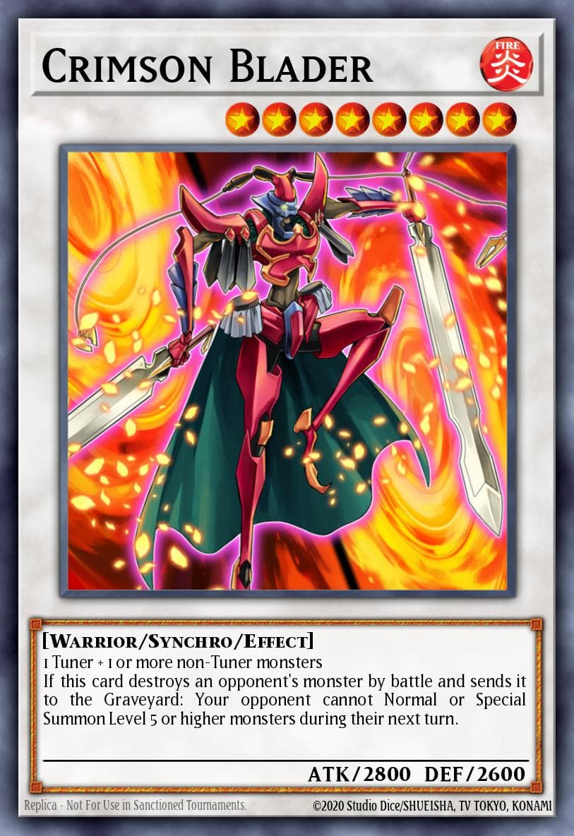 Crimson Blader #AP04-EN008