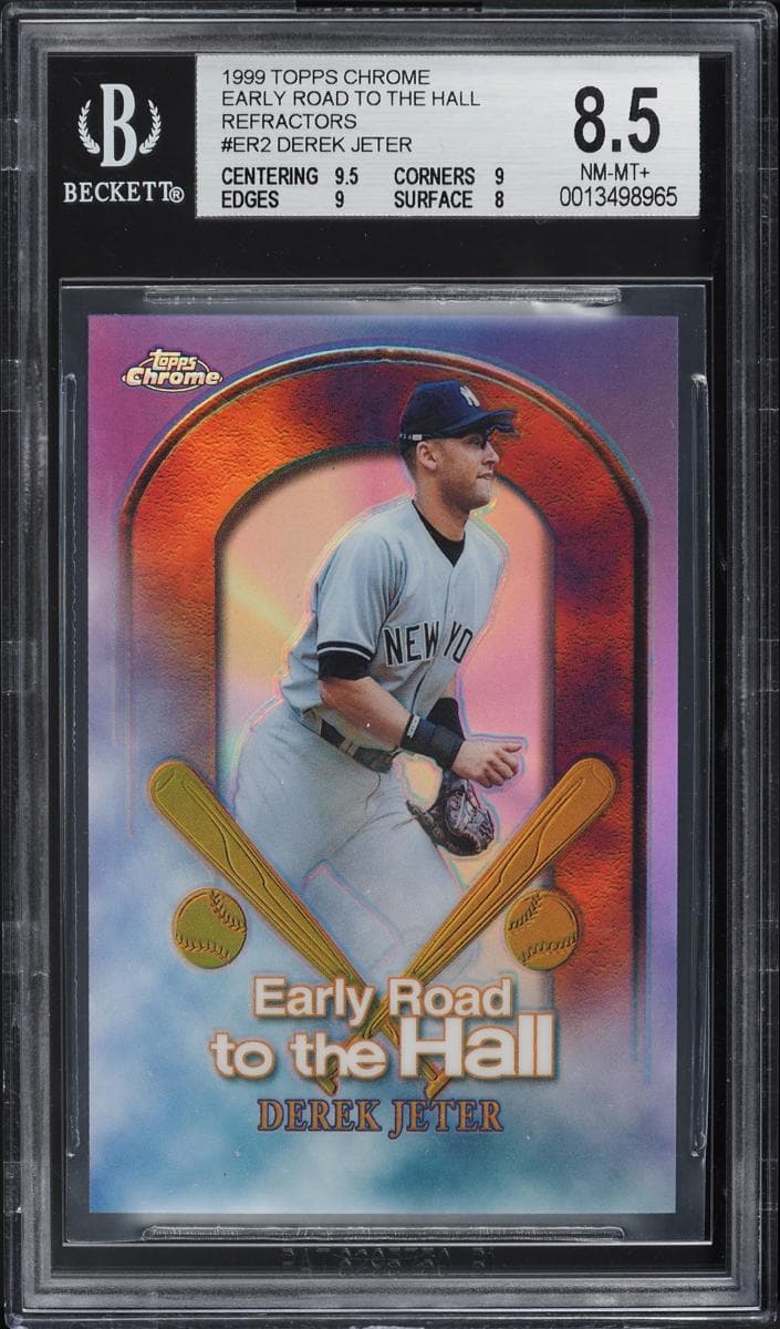 Derek Jeter 1999 topps Topps Chrome