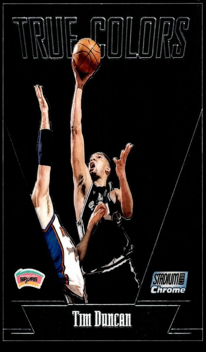 Tim Duncan 1999 unknown Stadium Club Chrome