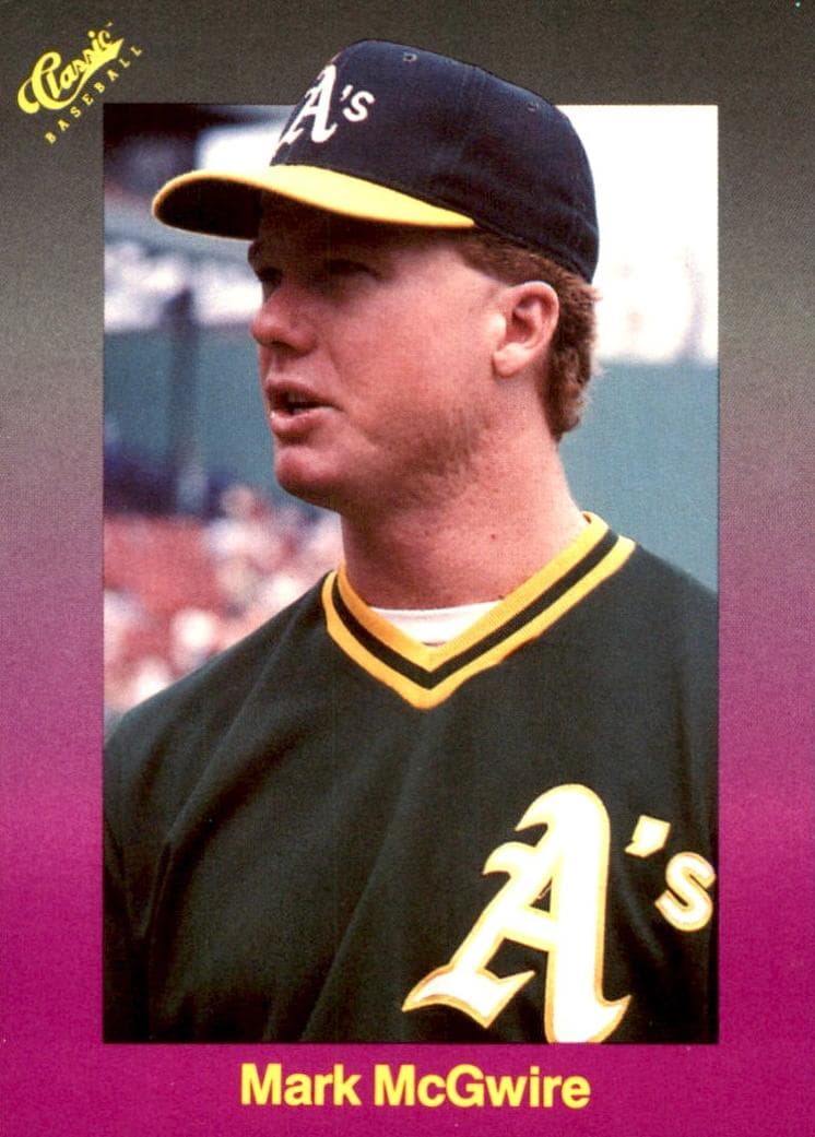 Mark McGwire 1989 unknown Classic