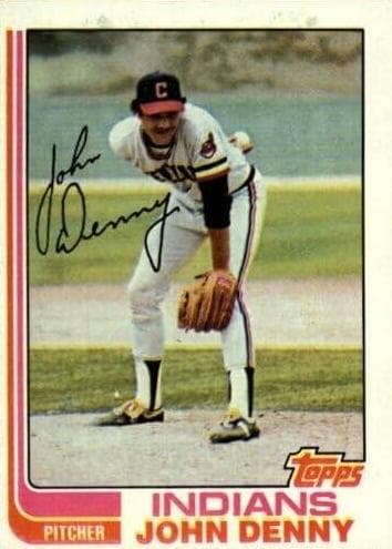John Denny trading card