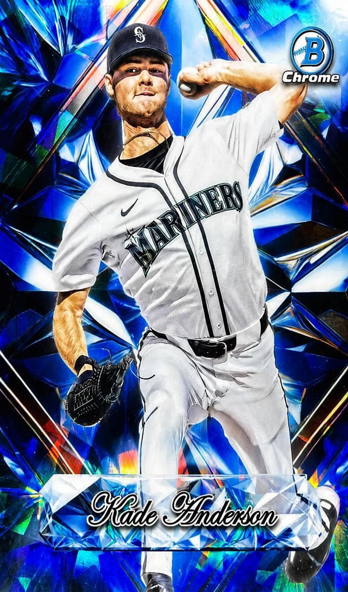 Kade Anderson 2025 bowman Bowman Draft Sapphire