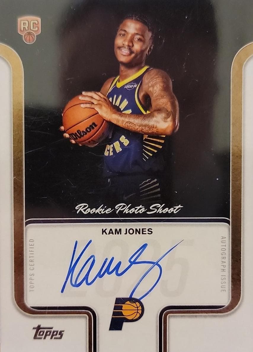 Kam Jones 2025 topps Topps