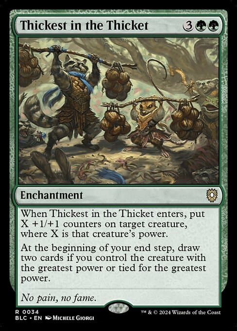Thickest in the Thicket 2024 Magic: The Gathering