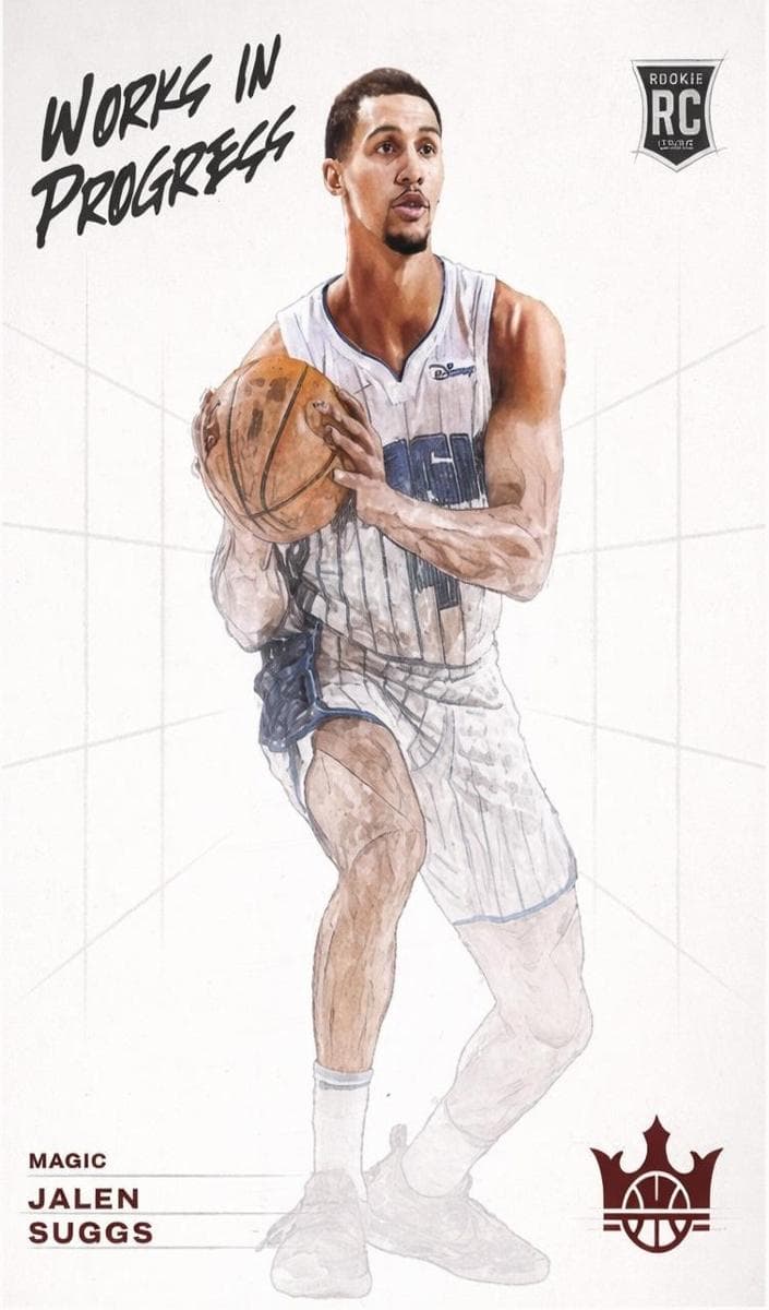 Jalen Suggs 2021 panini Court Kings