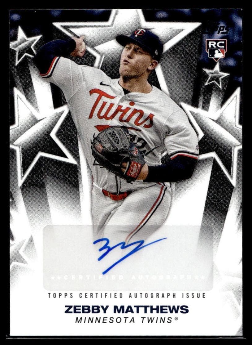 Zebby Matthews 2025 topps Topps