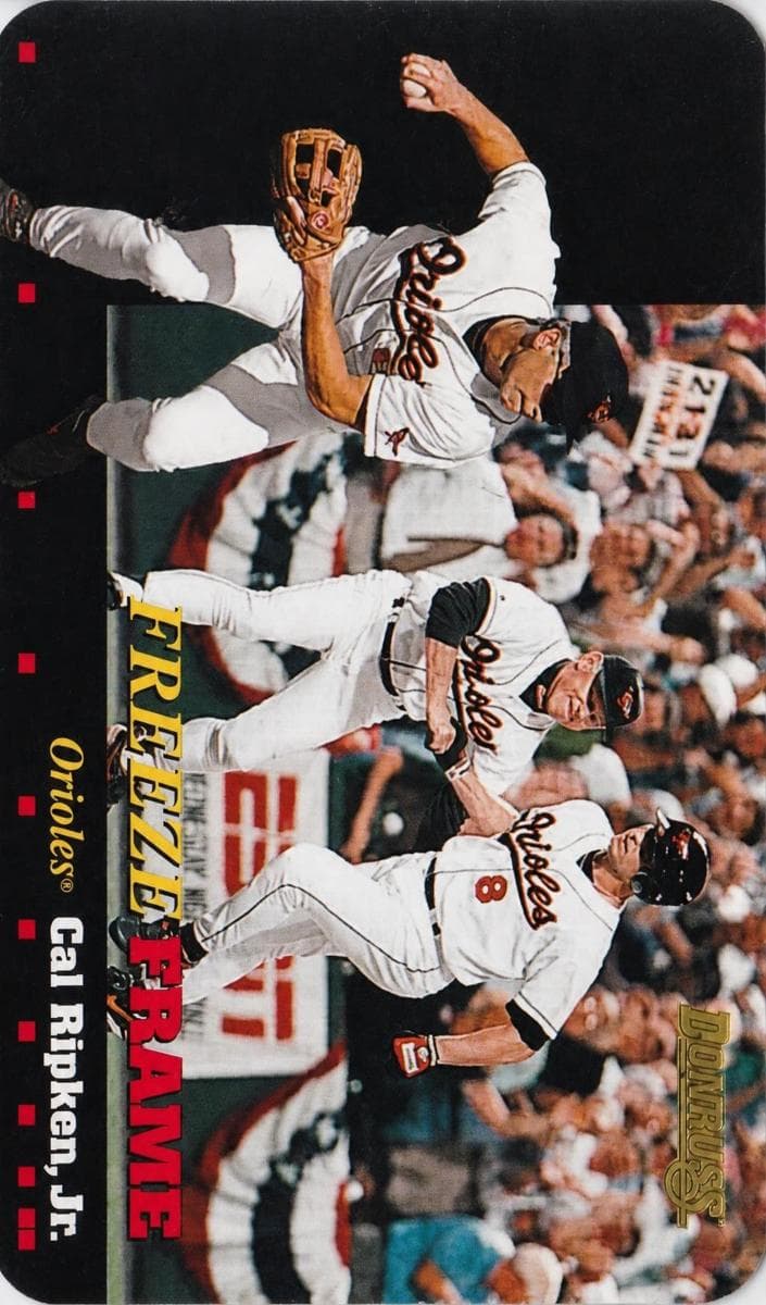 Cal Ripken, Jr. 1996 panini Donruss