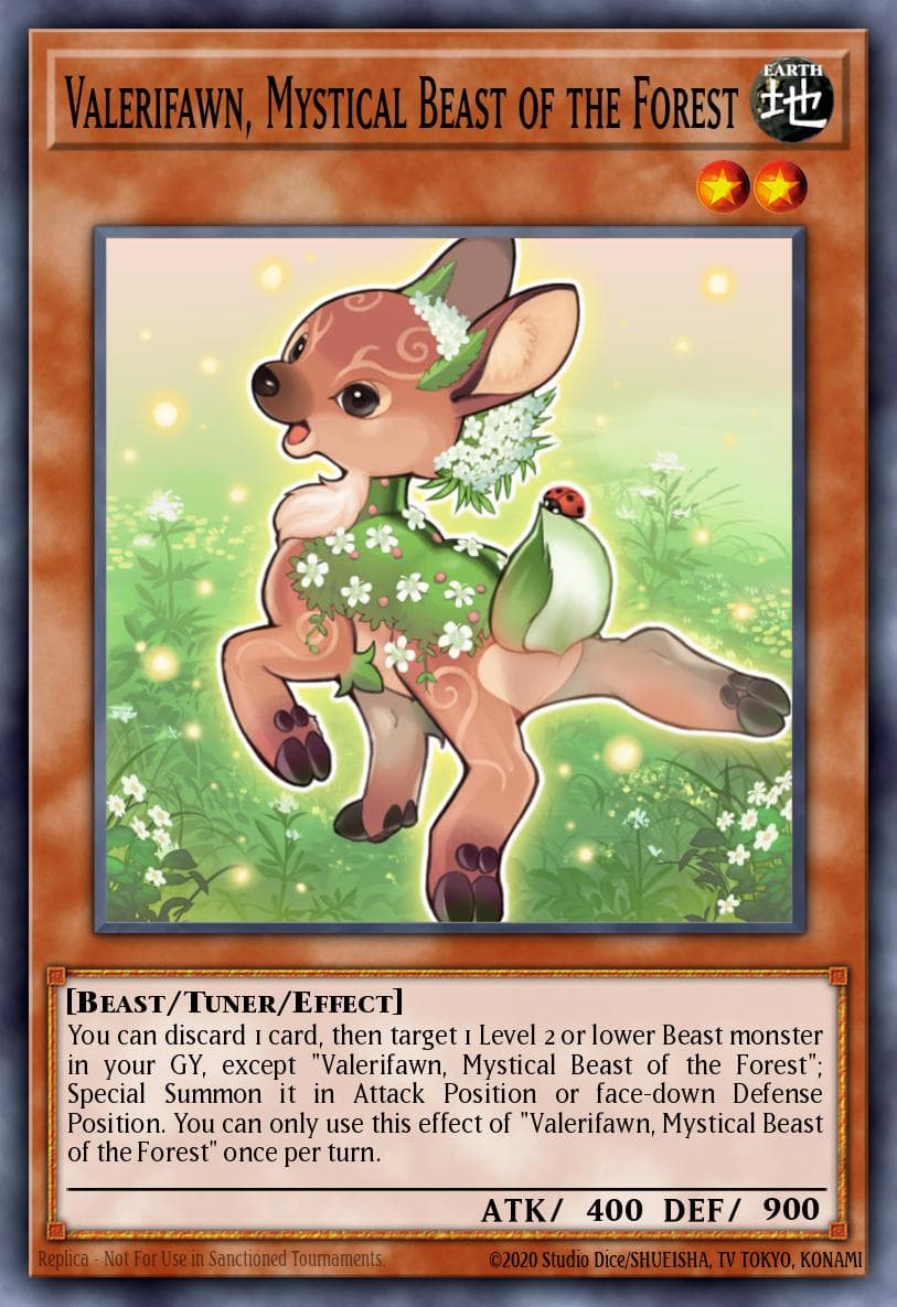 Valerifawn, Mystical Beast of the Forest #AC18-EN019