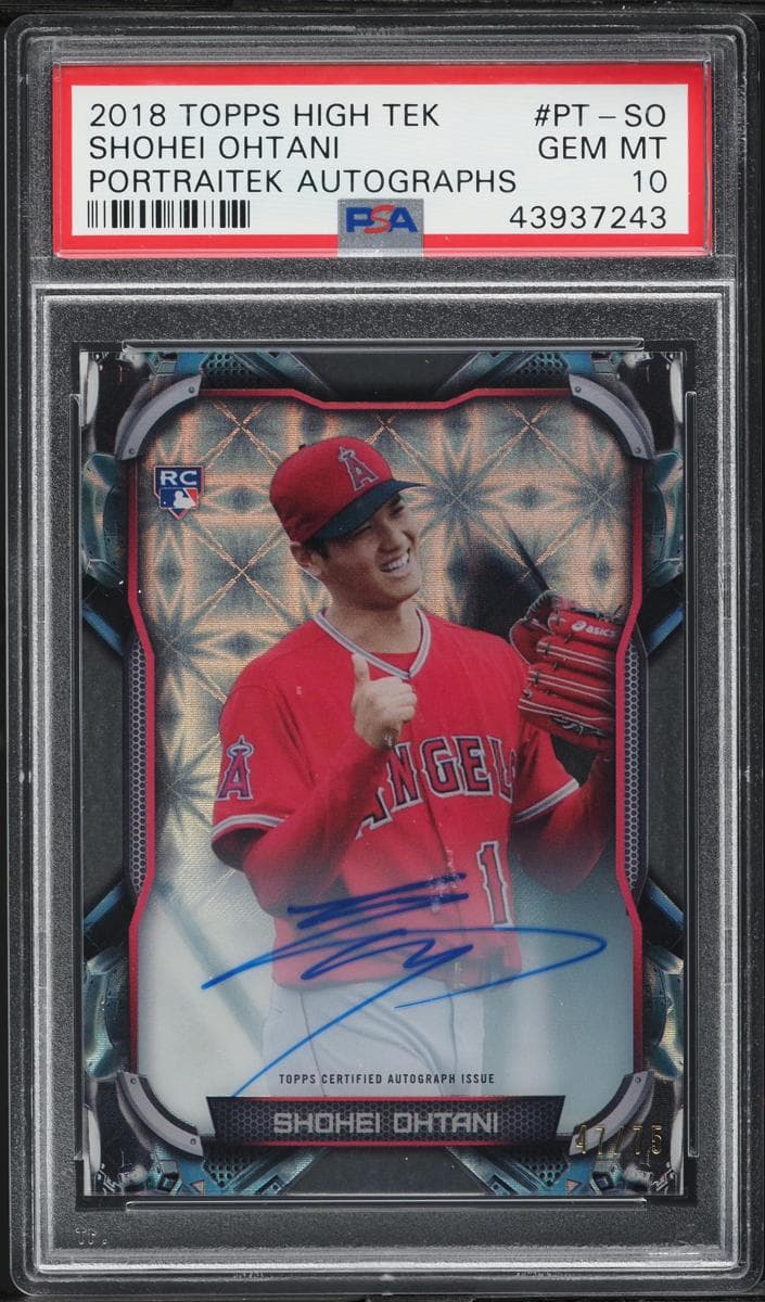 Shohei Ohtani 2018 topps