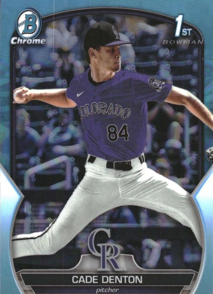 Cade Denton trading card