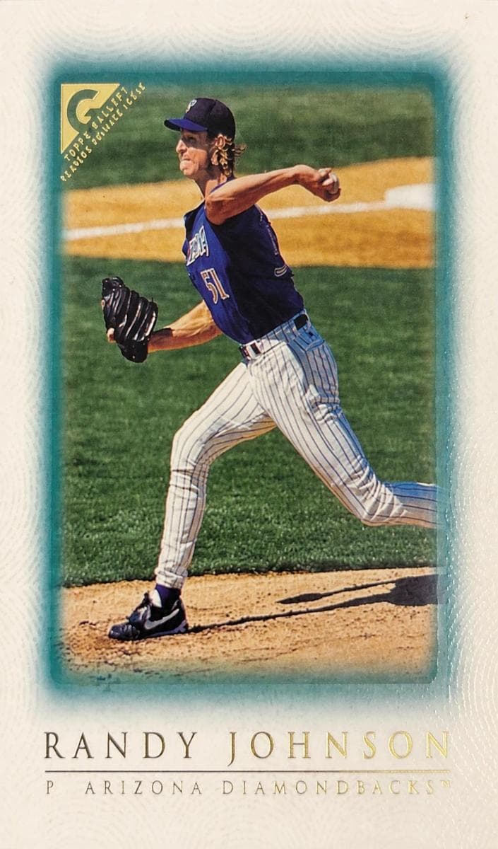 Randy Johnson 1999 topps Topps Gallery