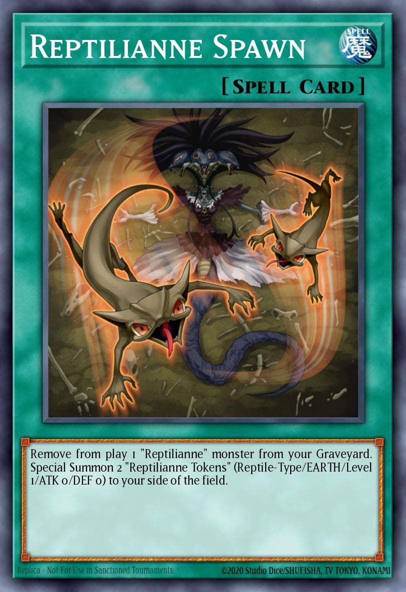 Reptilianne Spawn 2009 Yu-Gi-Oh! Stardust Overdrive