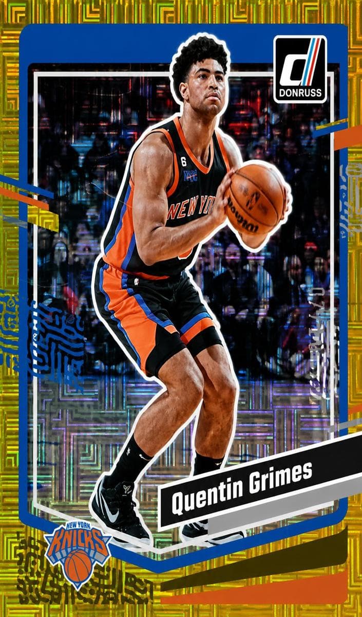 Quentin Grimes 2023 panini Donruss