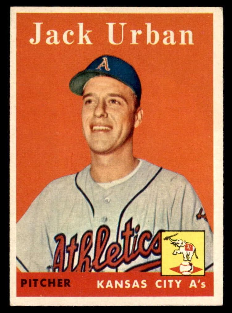 Jack Urban 1958 topps Topps