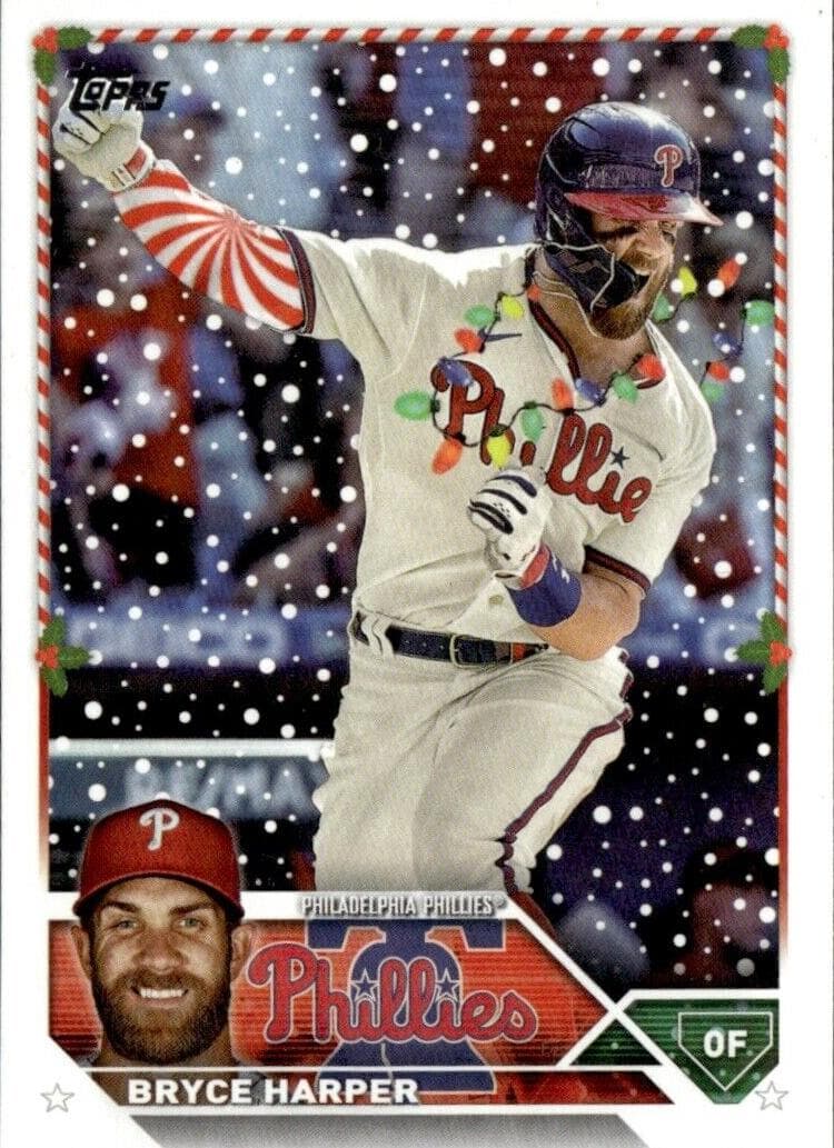 Bryce Harper 2023 topps Topps Holiday