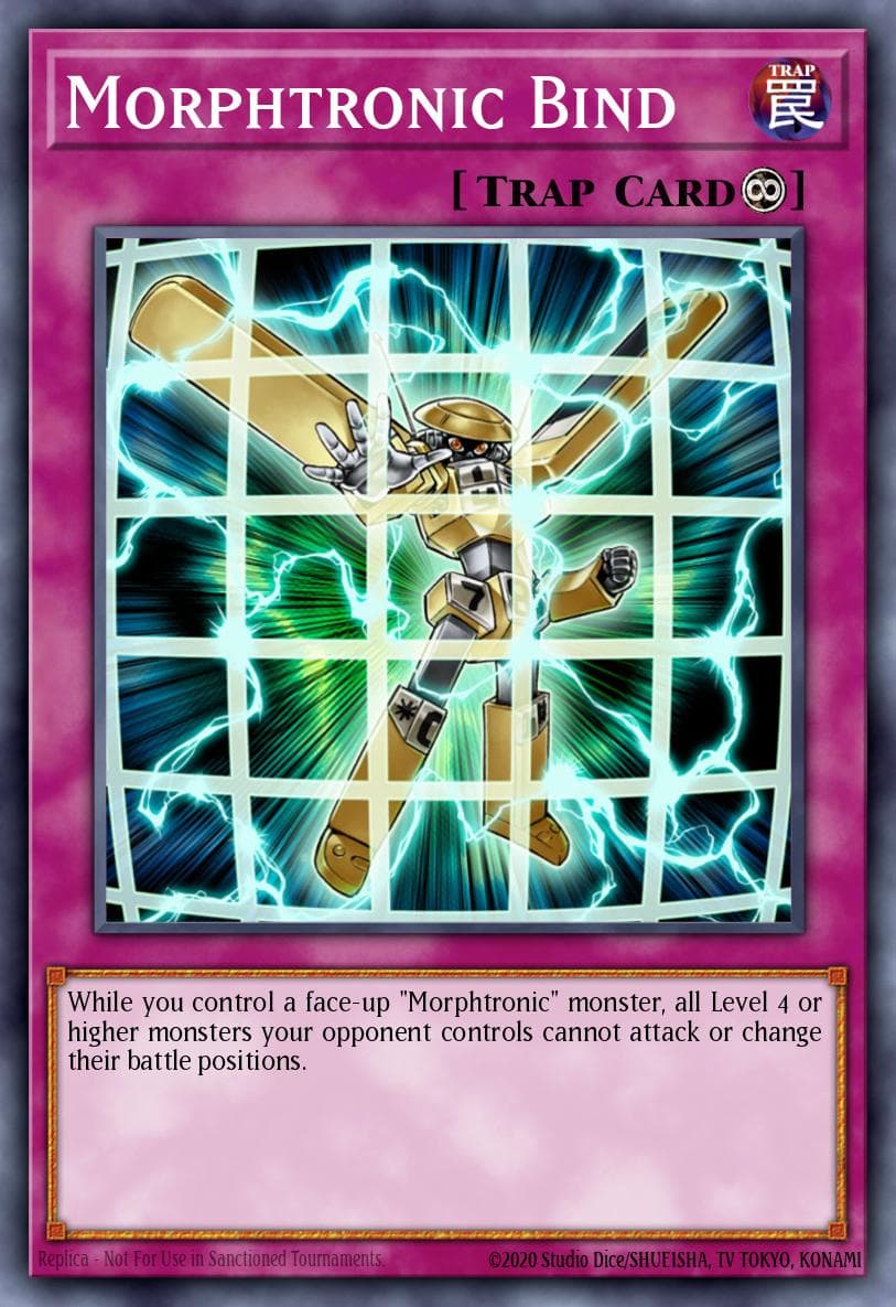 Morphtronic Bind 2009 Yu-Gi-Oh! Japanese Raging Battle
