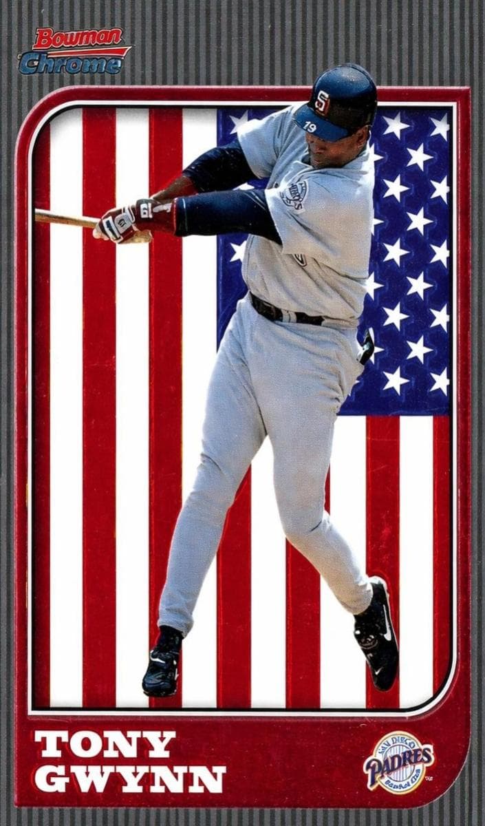 Tony Gwynn 1997 bowman Chrome