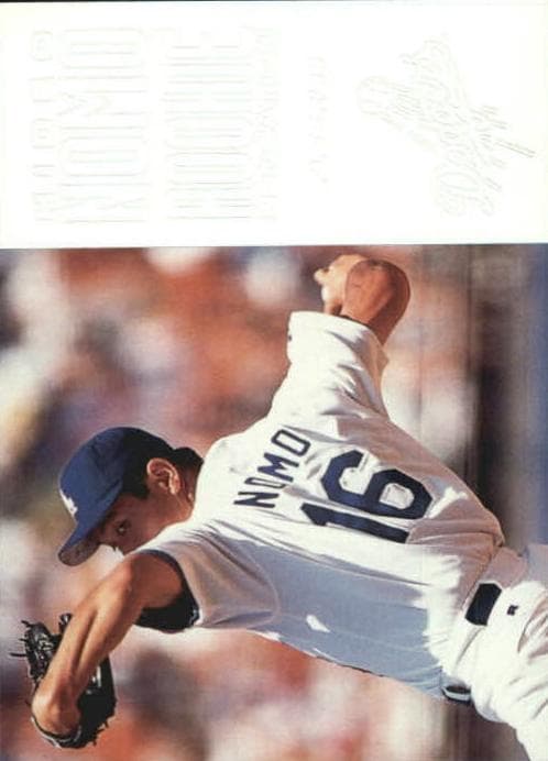 Hideo Nomo 1996 panini Score
