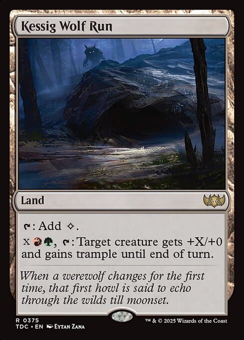 Kessig Wolf Run 2024 Magic: The Gathering Modern Horizons 3 Commander