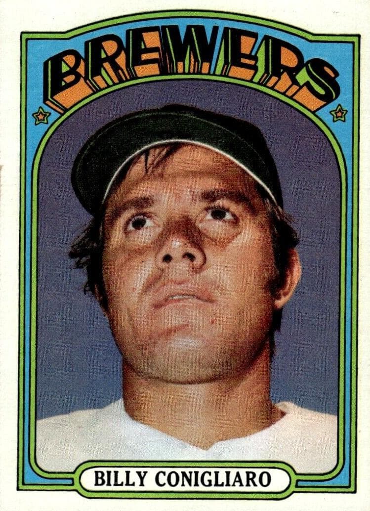 Billy Conigliaro 1972 topps Topps