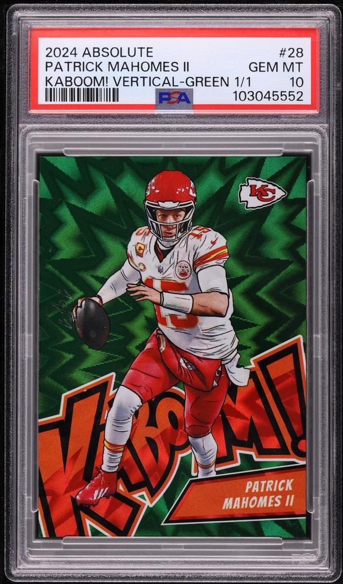 Patrick Mahomes II 2024 panini