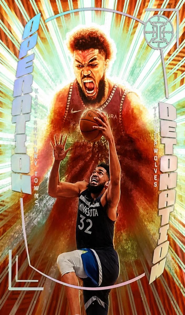 Karl-Anthony Towns 2021 panini