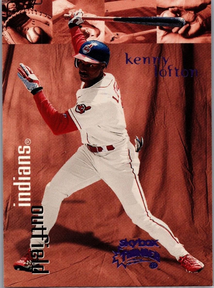 Kenny Lofton 1999 fleer SkyBox Thunder