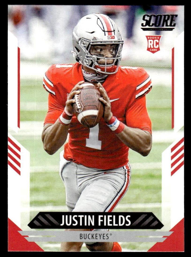 Justin Fields 2021 panini Score