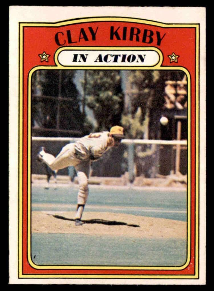 Clay Kirby 1972 topps O-Pee-Chee