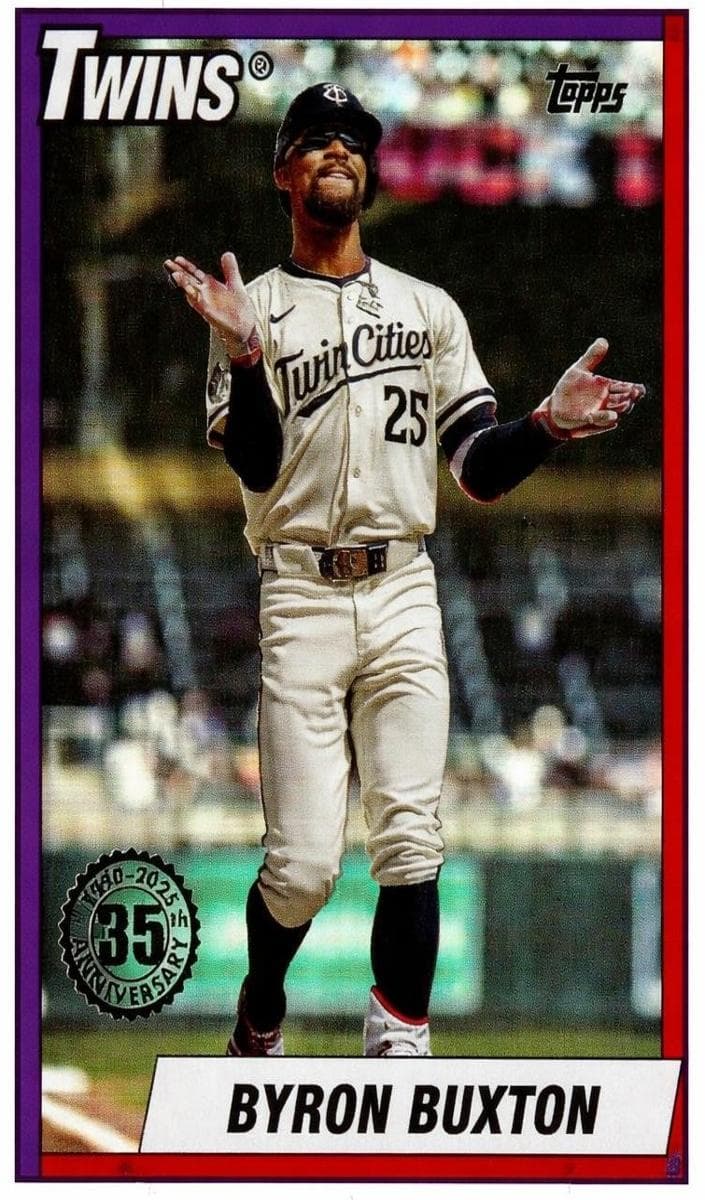 Byron Buxton 2025 topps Topps Update