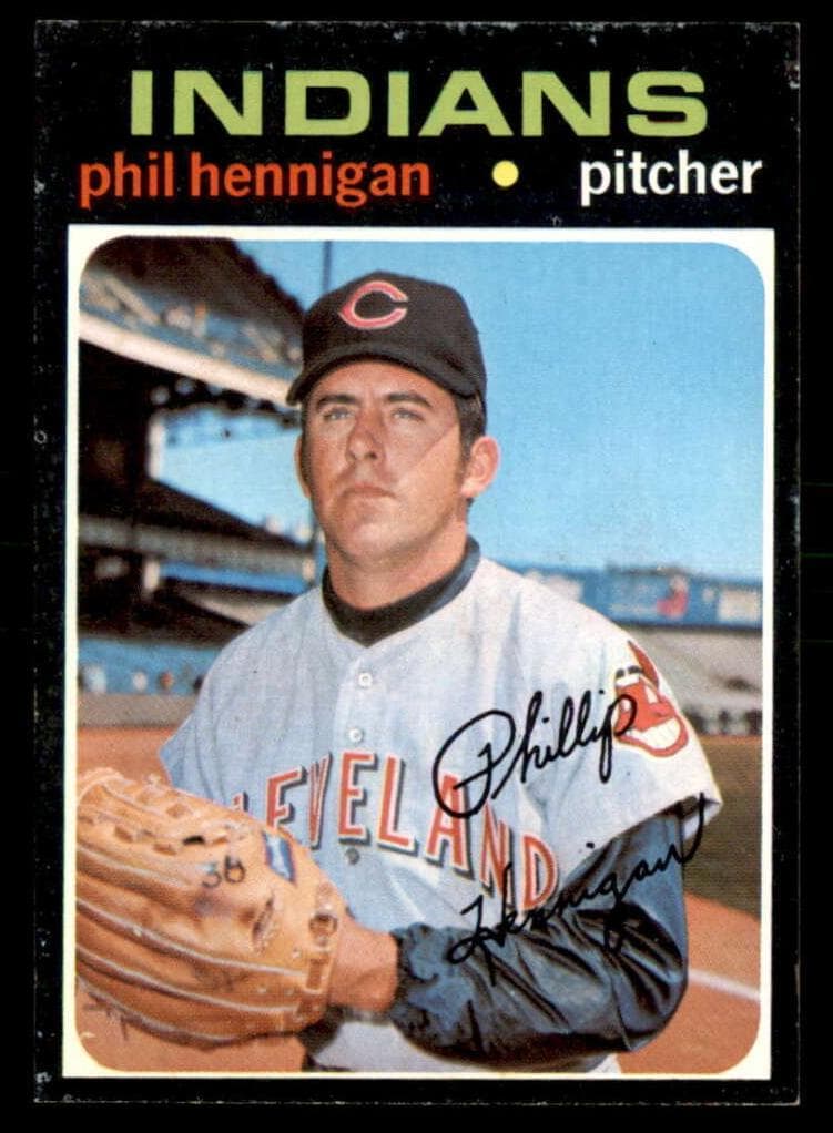 Phil Hennigan 1971 topps Topps